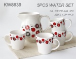 5pcs water set